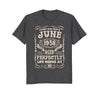 Image of Legends were born in June 1958 60th Birthday Gift T Shirt