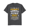 Image of Mens Grumpy Old Man June 1957 - 61st Birthday Gift T-Shirt
