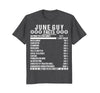 Image of June Guy Facts Shirt - Funny Birthday Gift Idea for Guys