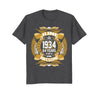 Image of June 1934 84th Birthday 84 Years Old Gift T-Shirt