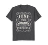 Image of Vintage Made In June 1981 Shirt 37th Birthday Living Legend