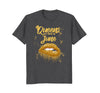 Image of Queens Are Born In June Birthday T-Shirt for Black Women