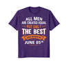 Image of Birthday gifts for men born in June 05th Funny T-Shirt