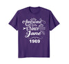 Image of Awesome Since June 1969 T-shirt - 49th Birthday Gifts