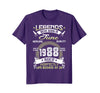 Image of Legends Born In June 1988 30th Awesome Birthday Gift Shirt