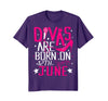 Image of Divas Are Born On June 12th T-shirt Gemini Cancer Birthday