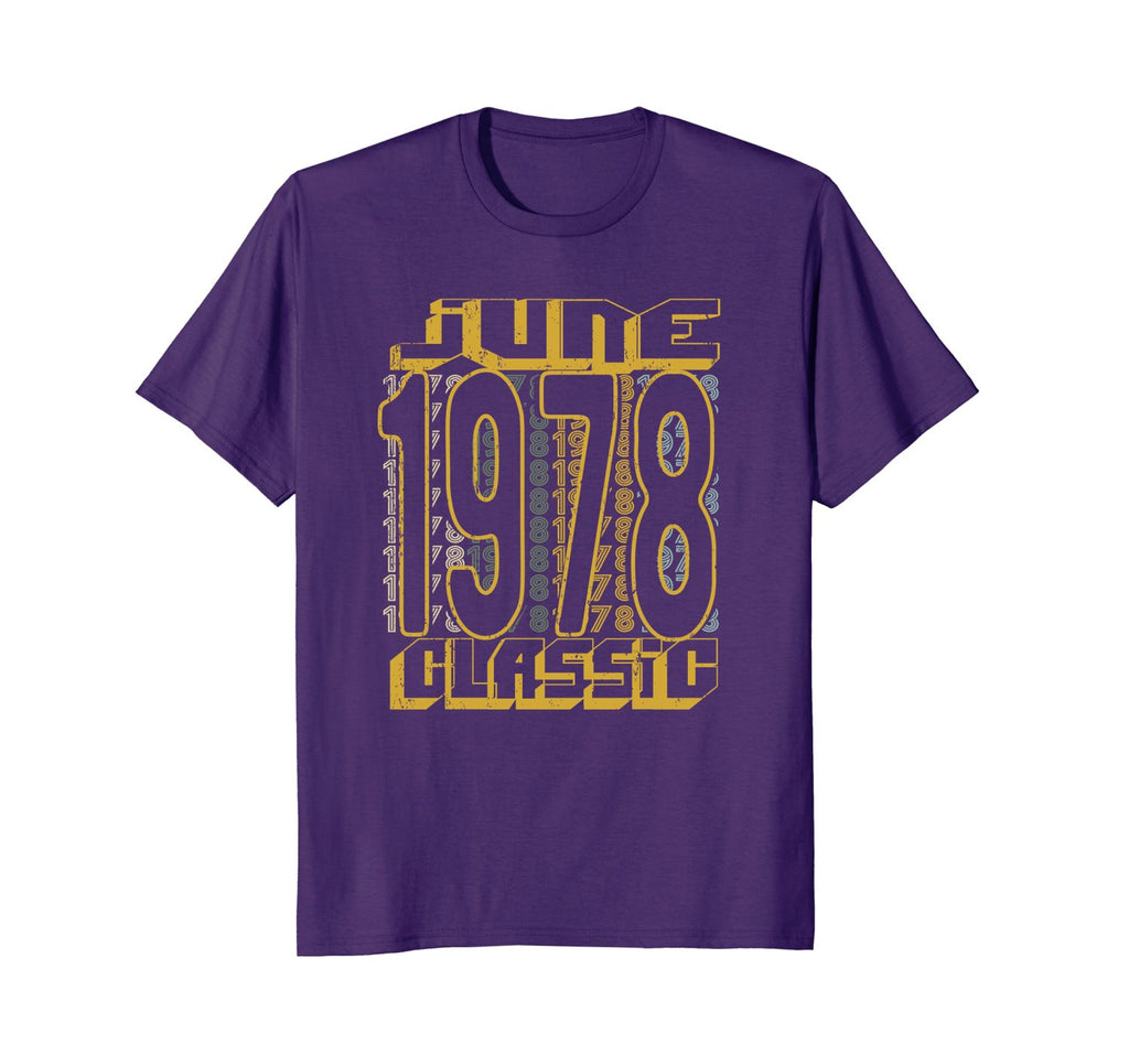 June 1978 Classic 40th Birthday Gift Vintage Men's T-Shirt