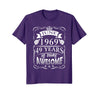 Image of June 49th Birthday 1969 Shirt 49 Years Of Being Awesome