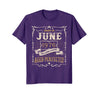 Image of Made In June 1976 The Living Legend 42nd Birthday Shirt