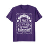 Image of June 55th Birthday 1963 Shirt 55 Years Of Being Awesome