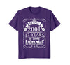 Image of June 17th Birthday 2001 Shirt 17 Years Of Being Awesome