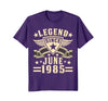 Image of Legend Since June 1985 T-shirt 33rd Birthday Gifts