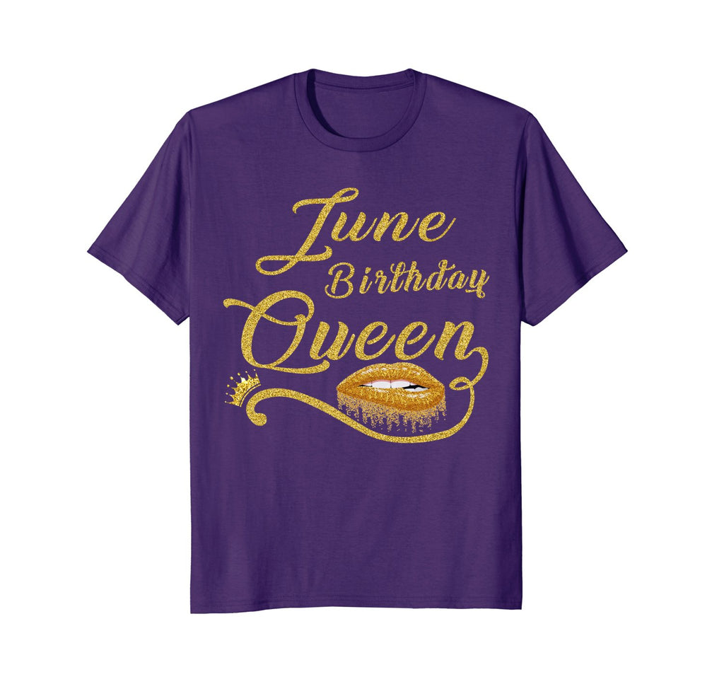 June Birthday Queen T-Shirt Birthday Gift For Women