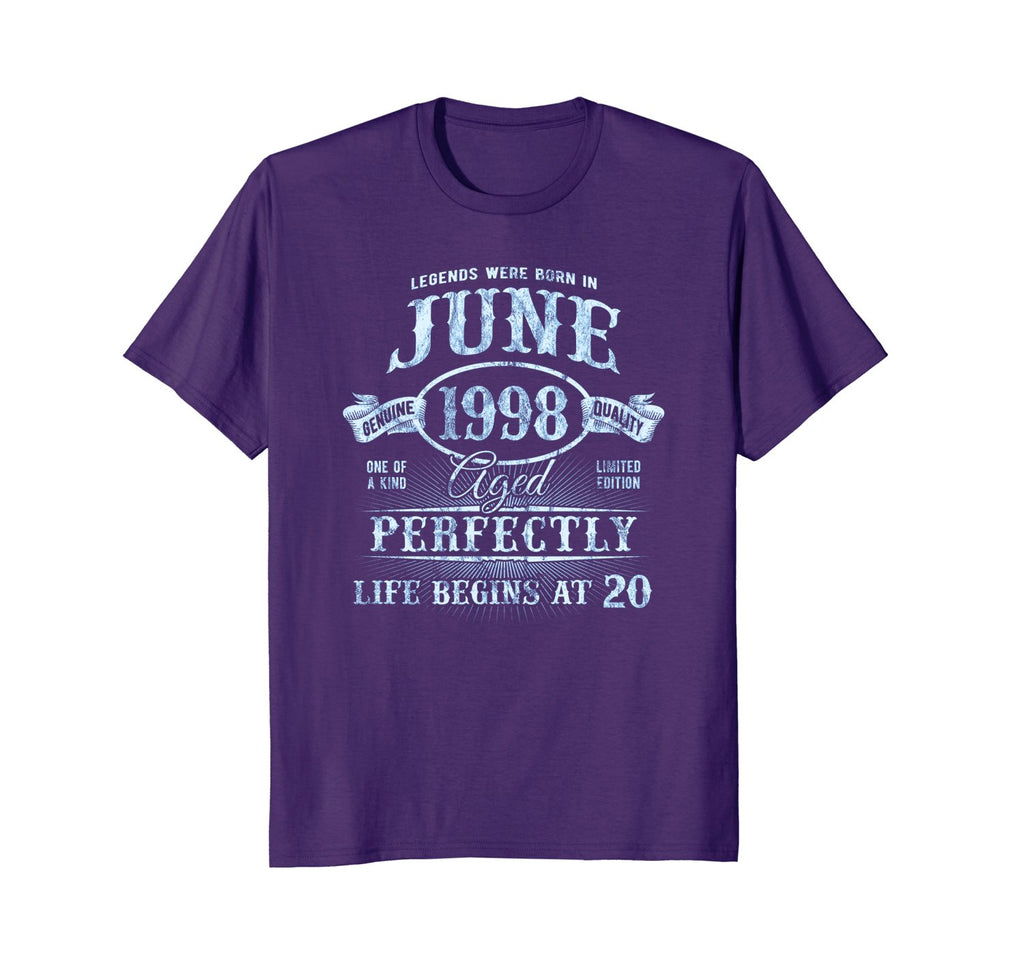 June 1998 Birthday Vintage Shirt 20th Birthday Gift