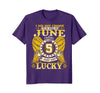 Image of I Did Not Choose To Be Born On June 5 Shirts 5th Birthday