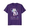 Image of Unicorns Are Born in June Birthday Shirt, Women Girls Gift