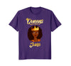 Image of Queens Are Born In June Birthday T-Shirt for Black Women
