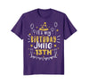Image of Birthday June 13th Party T-shirt Born On June 13t