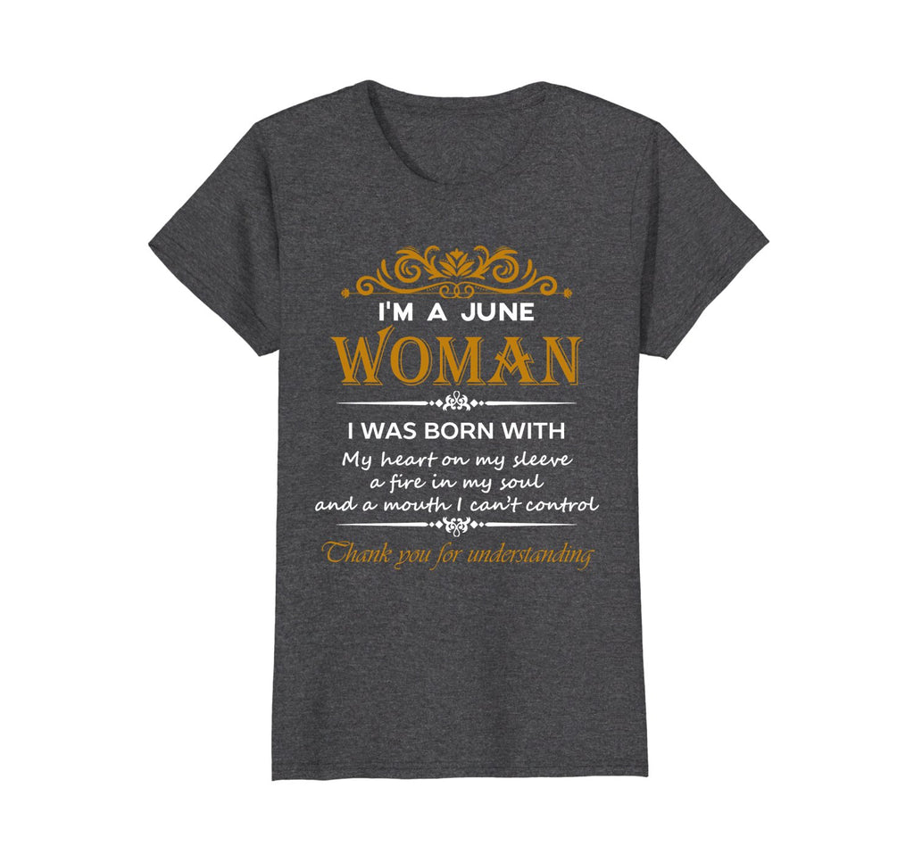I'm a June Woman Birthday T-Shirt for Women
