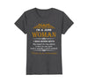 Image of I'm a June Woman Birthday T-Shirt for Women
