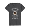 Image of Womens Afro Black Woman Birthday June T-Shirt