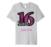 Image of SWEET 16 JUNE 2018 BIRTHDAY PARTY SHIRT