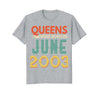 Image of Queens Born In JUNE 2003 15th Awesome Birthday Gift Shirt
