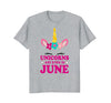 Image of Emoji June Of The Birthday Girl T Shirt Funny Gift