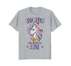 Image of Unicorns are Born in June T Shirt Unicorn Rainbow Birthday