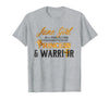 Image of JUNE Girl Princess Warrior Birth Month Birthday T-shirt